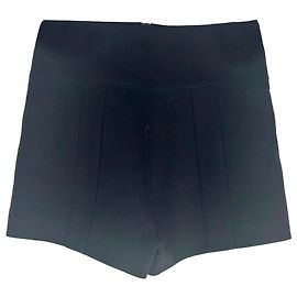 Jasmine Di Milo Mini Shorts aus schwarzer Wolle