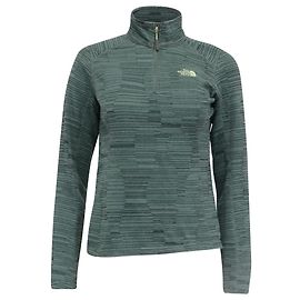 Pull à quart de zip The North Face en polyester vert