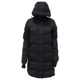 Canada Goose Alliston Quilted Down Coat in Black Polyamide
