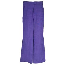 Autre Marque Pantalones acampanados Galvan London en viscosa púrpura