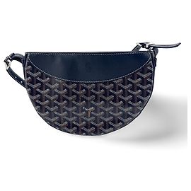 Goyard Hirondelle Tela rivestita e Pelle