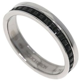 Anillo Boucheron Quatre Black #52 en oro blanco 18K
