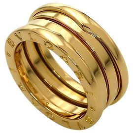 Bulgari Anillo Bvlgari B-zero1 de 2 bandas en oro amarillo 18K