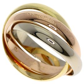 Anillo Cartier Trinity en oro blanco oro amarillo y oro rosa