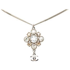 Collar con colgante Chanel Coco Mark con motivo floral