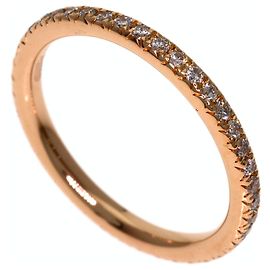 Autre Marque Anillo alianza Tiffany & Co. en oro rosa de 18K y diamantes