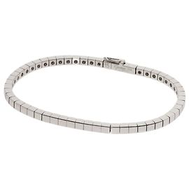 Pulsera Cartier Lanieres #15 en oro blanco 18K