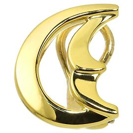 Autre Marque Pendiente clip Crescent Moon de Tiffany & Co. en oro amarillo de 18K