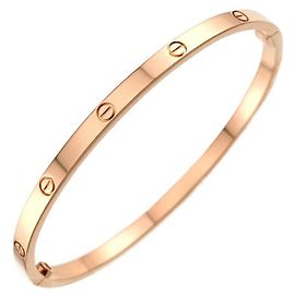 Pulsera Cartier Love Small SM #17 en oro rosa 18K