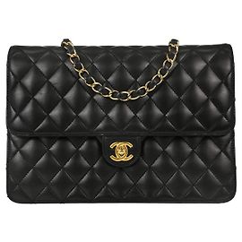 Chanel Turnlock Flap Grosgrain East West
