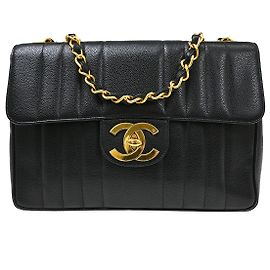 Chanel Classic Flap Vertical Quilted Caviar