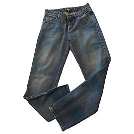 Chanel Blue Denim Jeans Women's Size 38