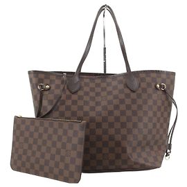 Louis Vuitton Neverfull Bandouliere Inside Out Monogram Canvas and Textile MM
