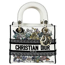 Christian Dior Lady Delight Small Canvas Tasche