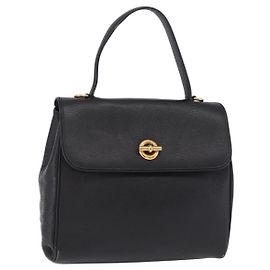 Céline Celine Top Handle Leather