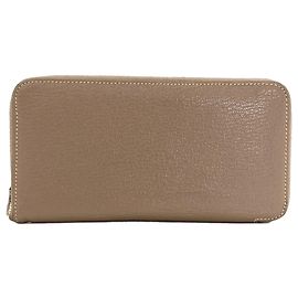 Hermès Portafoglio lungo Hermes Azap Classic in Etoupe Gray