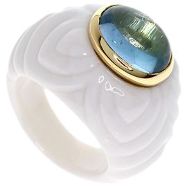 Bulgari Anel Bvlgari Chandra em topázio azul