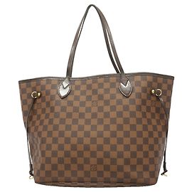 Louis Vuitton Damier Neverfull MM Tote Bag N51105 Ebene