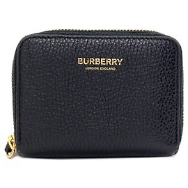 Monedero Burberry de piel negra