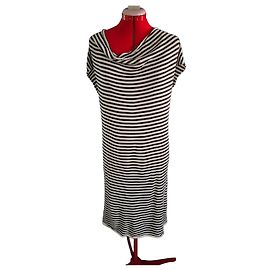 Autre Marque SHE IS SO Vestido Midi a Rayas