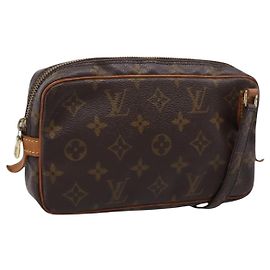 LOUIS VUITTON Monogram Marly Bandouliere Shoulder Bag M51828 LV Auth ep15968