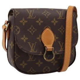 LOUIS VUITTON Monogram Saint Cloud PM Shoulder Bag M51244 LV Auth mr2967A