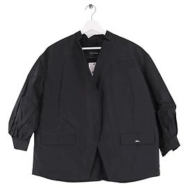 Longchamp Techno-Taffetas Kimono-Jacke - Schwarz