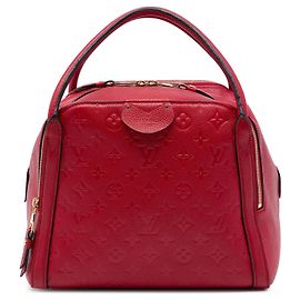 Louis Vuitton Monogram Empreinte Marais MM Handtasche rot