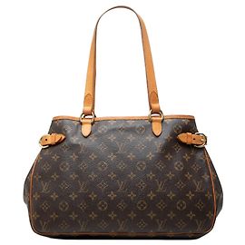 Louis Vuitton Monogram Batignolles Horizontal Tote Bag braun