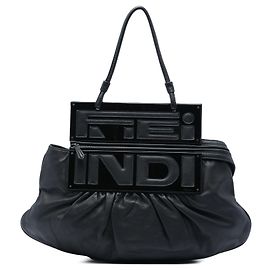 Borsa tote convertible To You Fendi in pelle nera