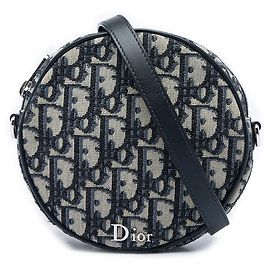 Autre Marque Dior Oblique Baby Ball Tasche Blau