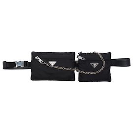 Prada Tessuto Gürteltasche schwarz