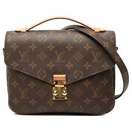 Bolsa Louis Vuitton Monogram Pochette Metis Castanha