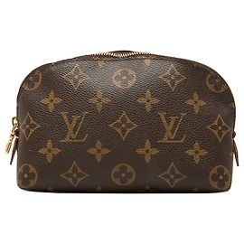 Louis Vuitton Monogram Kosmetiktasche PM braun