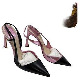 Autre Marque Décolleté Dior Multicolore Pelle Nero e Rosa