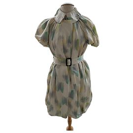 Abrigo Burberry Prorsum estampado de seda y algodón