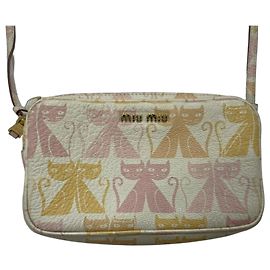 Borsa a tracolla Miu Miu Madras Cat