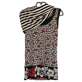 Jean Paul Gaultier "Maille" Top mit Blumenprint