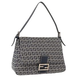 Fendi Baguette Zucchino Canvas Mini