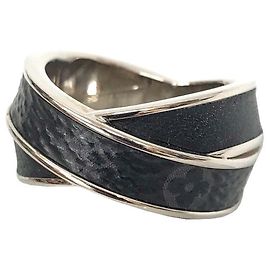 Louis Vuitton Monogram Eclipse Bague Entrelac Ring
