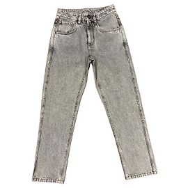 Jean Brunello Cucinelli Coupe Droite Taille Moyenne - Gris