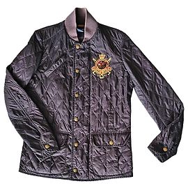 Ralph Lauren Steppjacke mit Wappen