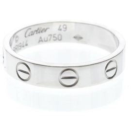 Cartier Mini Love Ring in 18K Weißgold