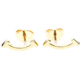 Autre Marque Pendientes Tiffany T Smile en oro rosa de 18K