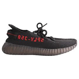 Zapatillas Yeezy negras de tela talla 38
