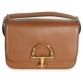 Gucci Brown Smooth Calfskin Small Siena Shoulder Bag