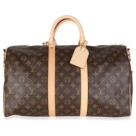 Louis Vuitton Monogram Canvas Keepall Bandouliere 45