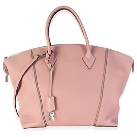 Louis Vuitton Magnolia Pink Soft Taurillon Lockit MM