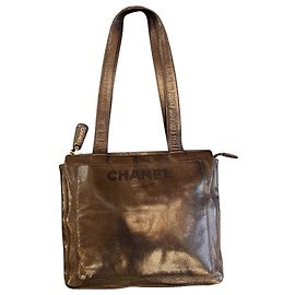 1997 Chanel Caviar LAX Logo Tote Handbag