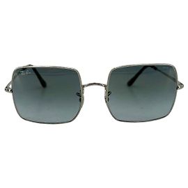 Ray-Ban Gafas de sol cuadradas RB 1971 de metal plateado 54/19 145mm